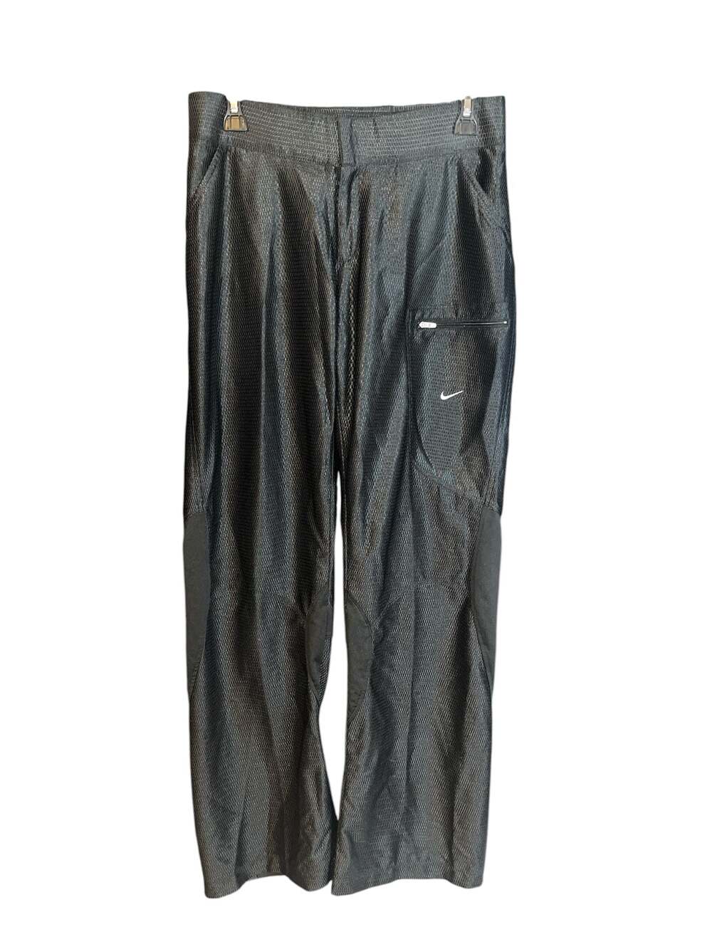 Nike Women's Black Mesh Athletic Track Pants Size S (4-6)